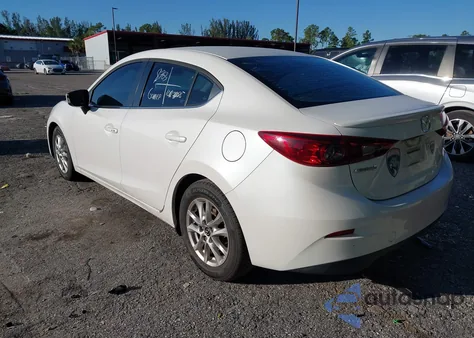 2016 Mazda Mazda3 I Touring z USA, uszkodzony, nr VIN JM1BM1V71G1328721
